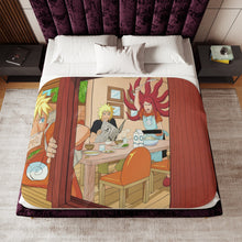 Load image into Gallery viewer, Anime Naruto Sherpa Blanket