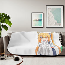 Load image into Gallery viewer, Miss Kobayashi's Dragon Maid Kobayashi-san Chi No Maid Dragon, Miss Kobayashi S Dragon Maid, Tohru Sherpa Blanket
