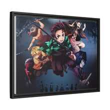 Load image into Gallery viewer, Anime Demon Slayer: Kimetsu no Yaiba Canvas Framed Art Print