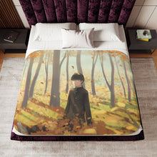 Load image into Gallery viewer, Mob Psycho 100 Shigeo Kageyama Sherpa Blanket