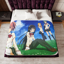 Load image into Gallery viewer, Puella Magi Madoka Magica Sherpa Blanket