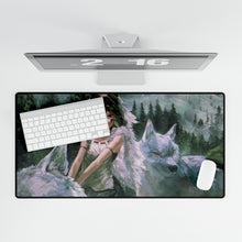 Load image into Gallery viewer, Anime Princess Mononoke Mouse Pad (Desk Mat)