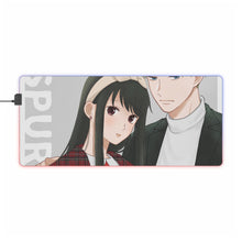 Load image into Gallery viewer, Spy X Family RGB LED Mouse Pad (Desk Mat)