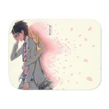 Load image into Gallery viewer, Anime Your Lie in April Sherpa Blanket