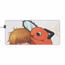 Load image into Gallery viewer, Chainsaw Man RGB LED Mouse Pad (Desk Mat)