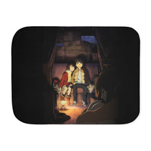 Load image into Gallery viewer, Anime ERASED Sherpa Blanket