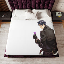 Load image into Gallery viewer, Anime Violet Evergarden Sherpa Blanket