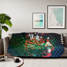 Load image into Gallery viewer, Deja Vu! Sherpa Blanket