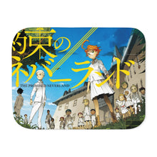 Load image into Gallery viewer, The Promised Neverland Ray, Norman, Emma, Phil, Gilda Sherpa Blanket