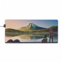 Load image into Gallery viewer, Laid-Back Camp RGB LED Mouse Pad (Desk Mat)