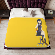 Load image into Gallery viewer, Anohana Chiriko Tsurumi Sherpa Blanket