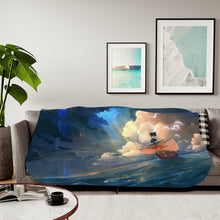 Load image into Gallery viewer, One Piece - Thousand Sunny Sherpa Blanket