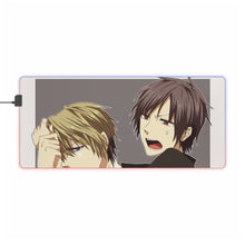 Load image into Gallery viewer, Durarara!! Izaya Orihara, Shizuo Heiwajima RGB LED Mouse Pad (Desk Mat)