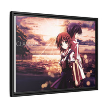 Load image into Gallery viewer, Clannad Tomoya Okazaki, Nagisa Furukawa Canvas Framed Art Print