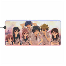 Load image into Gallery viewer, A Certain Magical Index RGB LED Mouse Pad (Desk Mat)