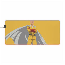 Load image into Gallery viewer, SAITAMA minimalist RGB LED Mouse Pad (Desk Mat)