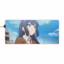Load image into Gallery viewer, Makinohara Shoko RGB LED Mouse Pad (Desk Mat)