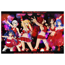 Load image into Gallery viewer, Happy Holidays from the Fairy Tail Girls Jigsaw Puzzle
