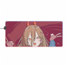 Load image into Gallery viewer, Anime Chainsaw Man RGB LED Mouse Pad (Desk Mat)