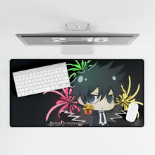 Load image into Gallery viewer, Shinya Kogami chibi Mouse Pad (Desk Mat)