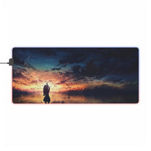 Load image into Gallery viewer, Anime Sunset RGB LED Mouse Pad (Desk Mat)