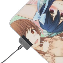 Load image into Gallery viewer, Nisekoi Chitoge Kirisaki, Kosaki Onodera, Seishirou Tsugumi, Marika Tachibana RGB LED Mouse Pad (Desk Mat)