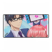Load image into Gallery viewer, Wotaku ni Koi wa Muzukashii Mouse Pad (Desk Mat)