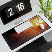 Load image into Gallery viewer, Waiting For The Train At Sunset Mouse Pad (Desk Mat)