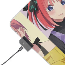 Load image into Gallery viewer, The Quintessential Quintuplets RGB LED Mouse Pad (Desk Mat)