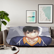 Load image into Gallery viewer, Haikyu!! Sherpa Blanket