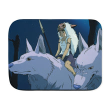 Load image into Gallery viewer, Anime Princess Mononoke Sherpa Blanket