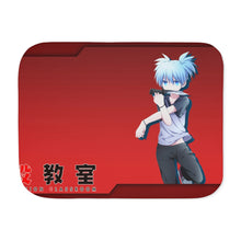 Load image into Gallery viewer, Assassination Classroom Nagisa Shiota Sherpa Blanket