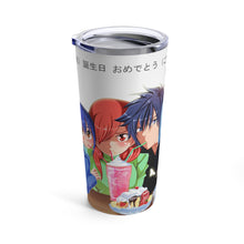 Load image into Gallery viewer, Fairy Tail Natsu Dragneel, Erza Scarlet, Gray Fullbuster, Lucy Heartfilia, Wendy Marvell Tumbler 20oz