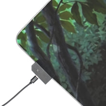 Load image into Gallery viewer, Princess Mononoke RGB LED Mouse Pad (Desk Mat)