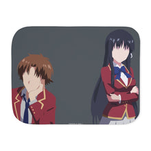 Load image into Gallery viewer, Classroom of the Elite Suzune Horikita Sherpa Blanket