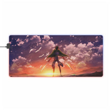 Load image into Gallery viewer, Anime Attack On Titan RGB LED Mouse Pad (Desk Mat)