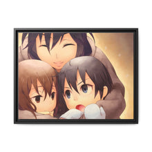 Load image into Gallery viewer, Anime ERASED Canvas Framed Art Print
