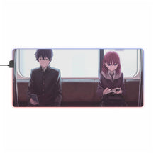Load image into Gallery viewer, Anime Just Because! RGB LED Mouse Pad (Desk Mat)