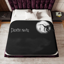 Load image into Gallery viewer, Anime Death Noter Sherpa Blanket