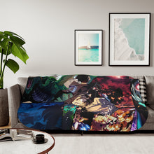 Load image into Gallery viewer, Anime Solo Leveling Sherpa Blanket