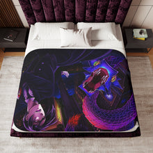 Load image into Gallery viewer, Black Butler Sherpa Blanket