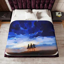Load image into Gallery viewer, Shingeki no Kyojin - Sunset Sherpa Blanket