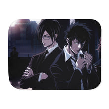 Load image into Gallery viewer, Psycho-Pass Inspecters Sherpa Blanket
