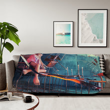 Load image into Gallery viewer, Monogatari (Series) Sherpa Blanket