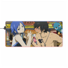 Load image into Gallery viewer, Fairy Tail Gray Fullbuster, Juvia Lockser RGB LED Mouse Pad (Desk Mat)