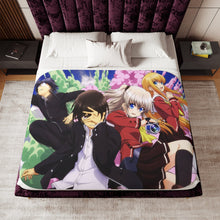 Load image into Gallery viewer, Charlotte (Anime) Main Members Sherpa Blanket