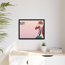 Load image into Gallery viewer, Kiyotaka Ayanokōji Canvas Framed Art Print