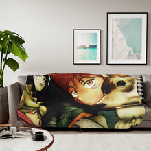 Load image into Gallery viewer, Anime Cowboy Bebop Sherpa Blanket