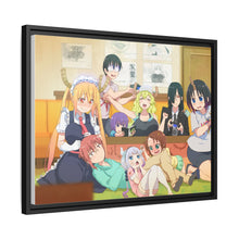 Load image into Gallery viewer, Miss Kobayashi's Dragon Maid Canvas Framed Art Print