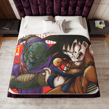 Load image into Gallery viewer, Goku Sherpa Blanket
